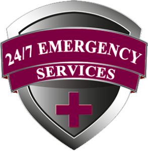 24/7 emergency logo